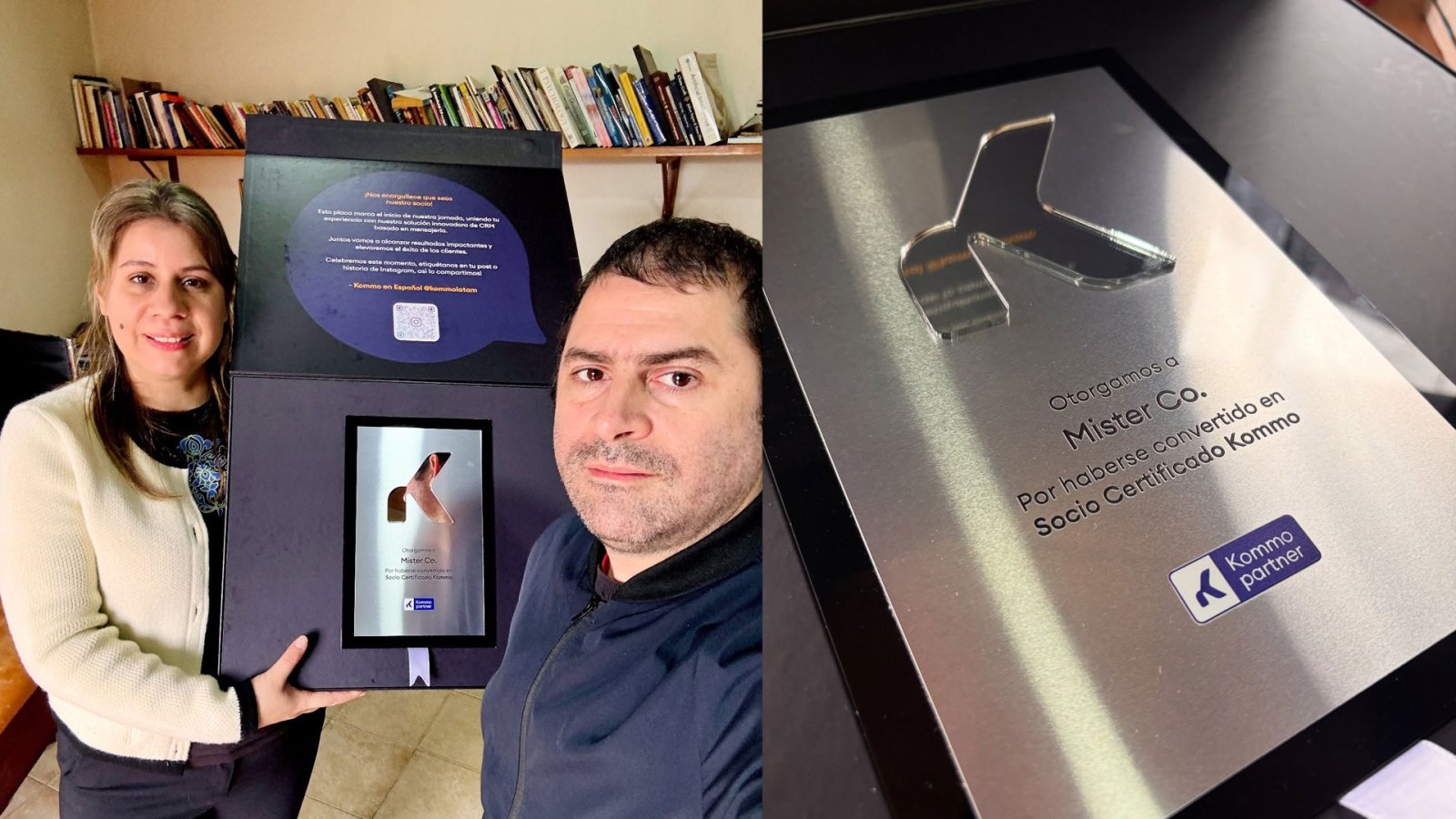 ¡Mister Co. es Socio Certificado de Kommo CRM!